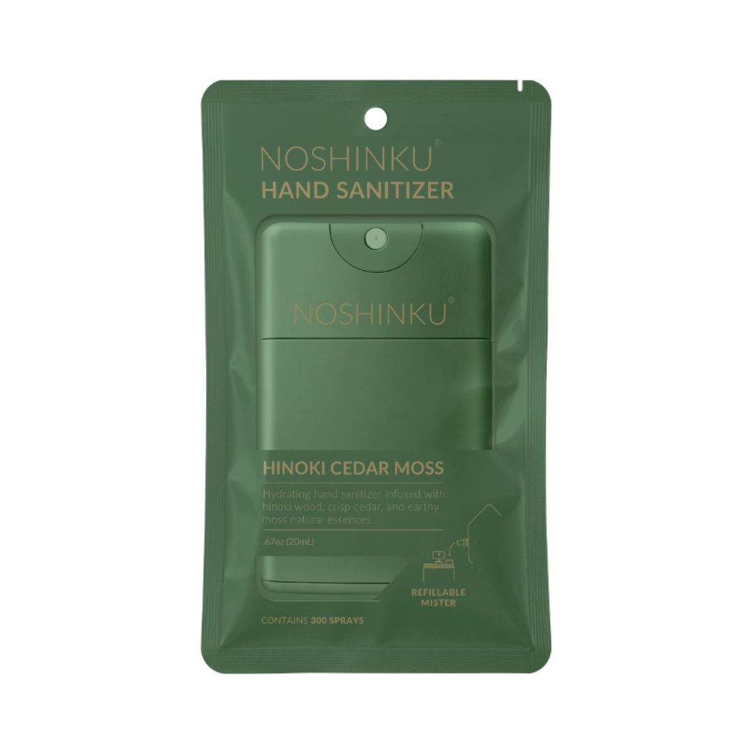 Limited Edition Refillable Hinoki Cedar Moss Hand Sanitizer