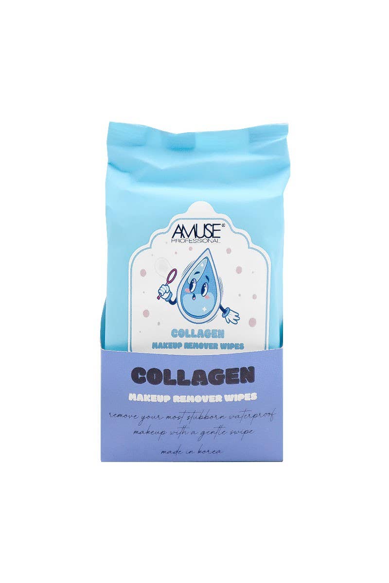 Amuse AM623 Collagen Makeup Remover Wipes - 6pcs