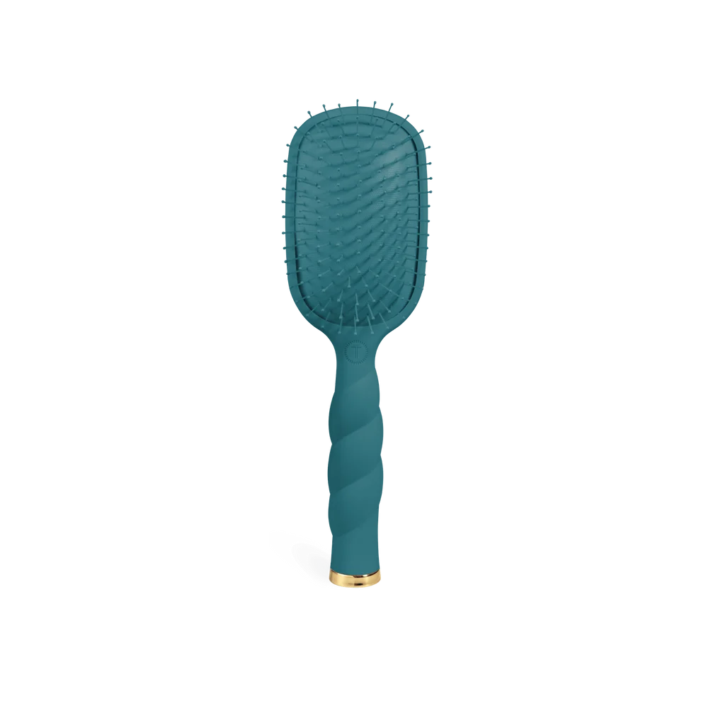Detangler Hair Brush for Medium Hair - Teal With It - Full Size