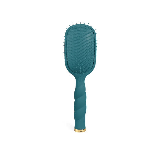 Detangler Hair Brush for Medium Hair - Teal With It - Full Size