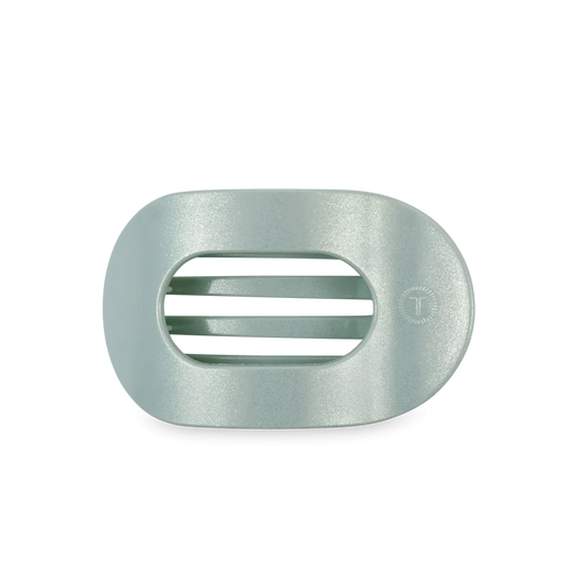 Dew Drop Flat Round Hair Clip