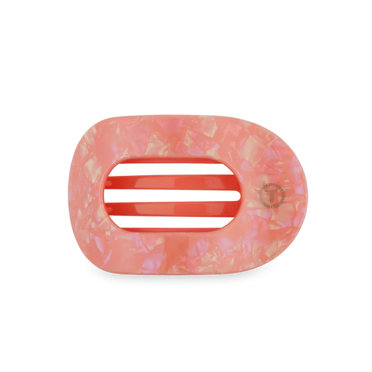 Dreamsicle Flat Round Hair Clip