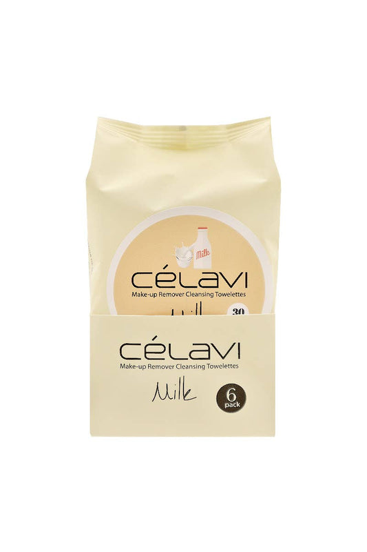 Celavi MT008 Milk Makeup Cleansing Towelette - 6pc