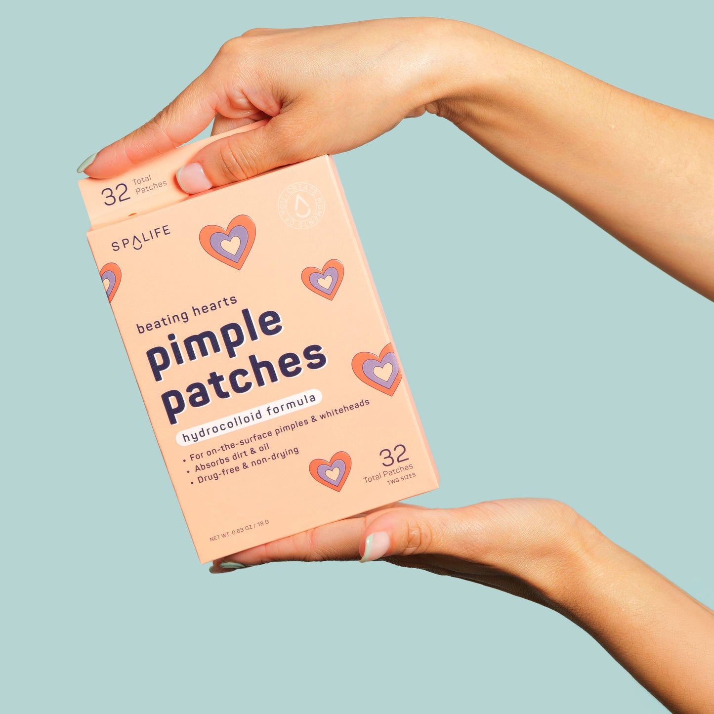 Valentines' Day Beating Hearts Hydrocolloid Pimple Patches