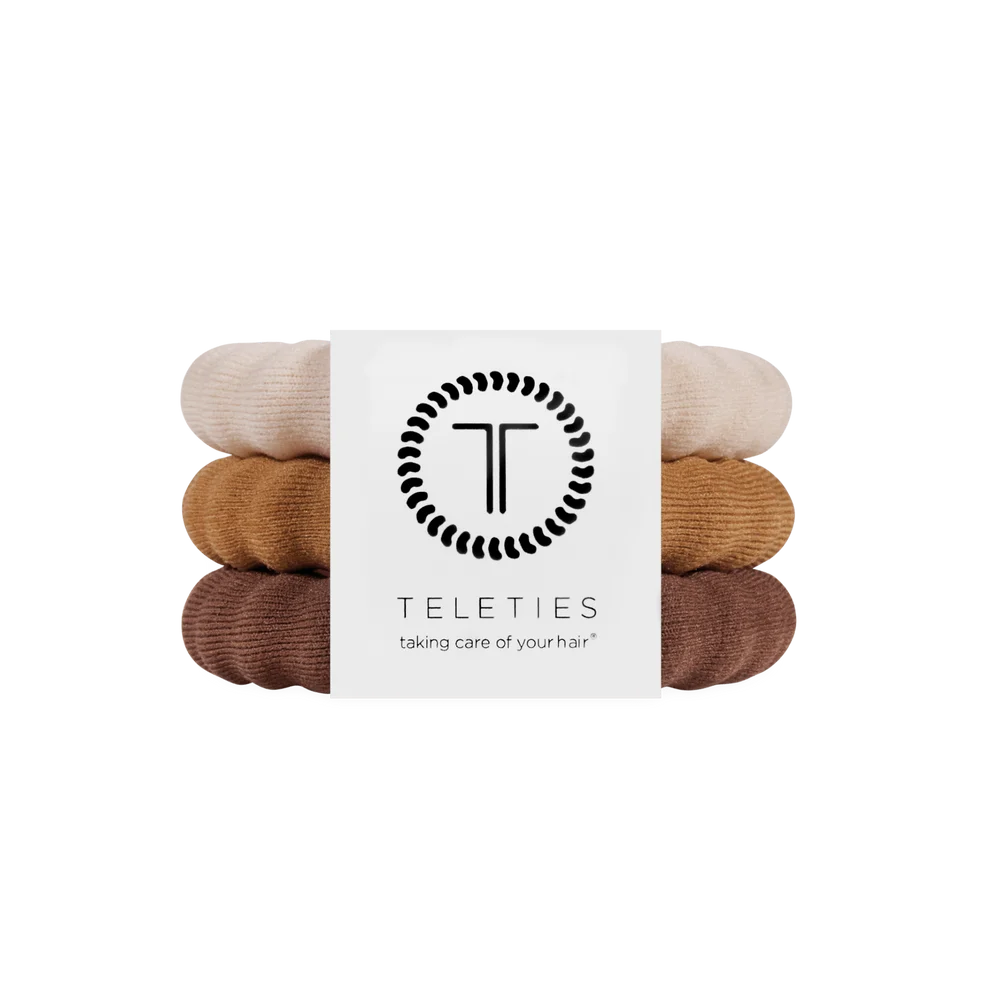 Espresso Yourself Nylon Hair Ties (two sizes)