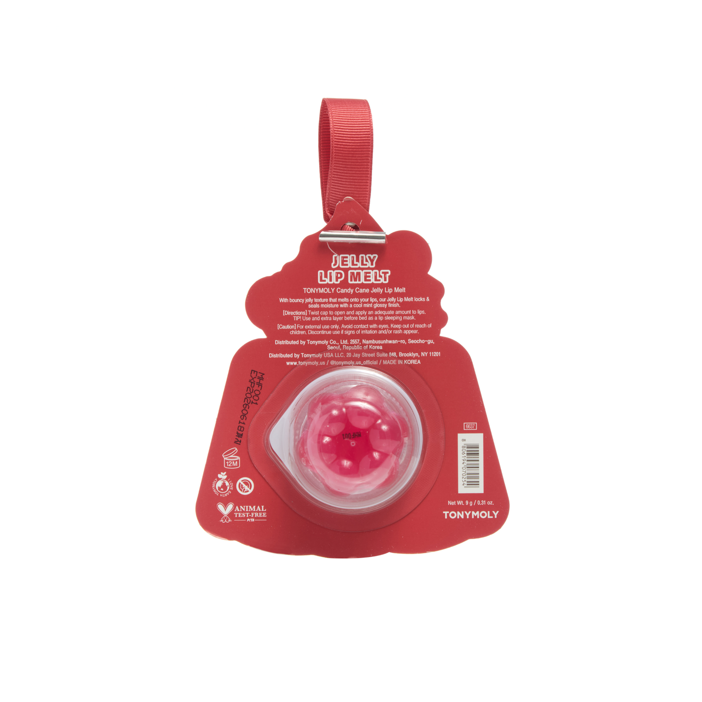 Jelly Lip Melt Ornament