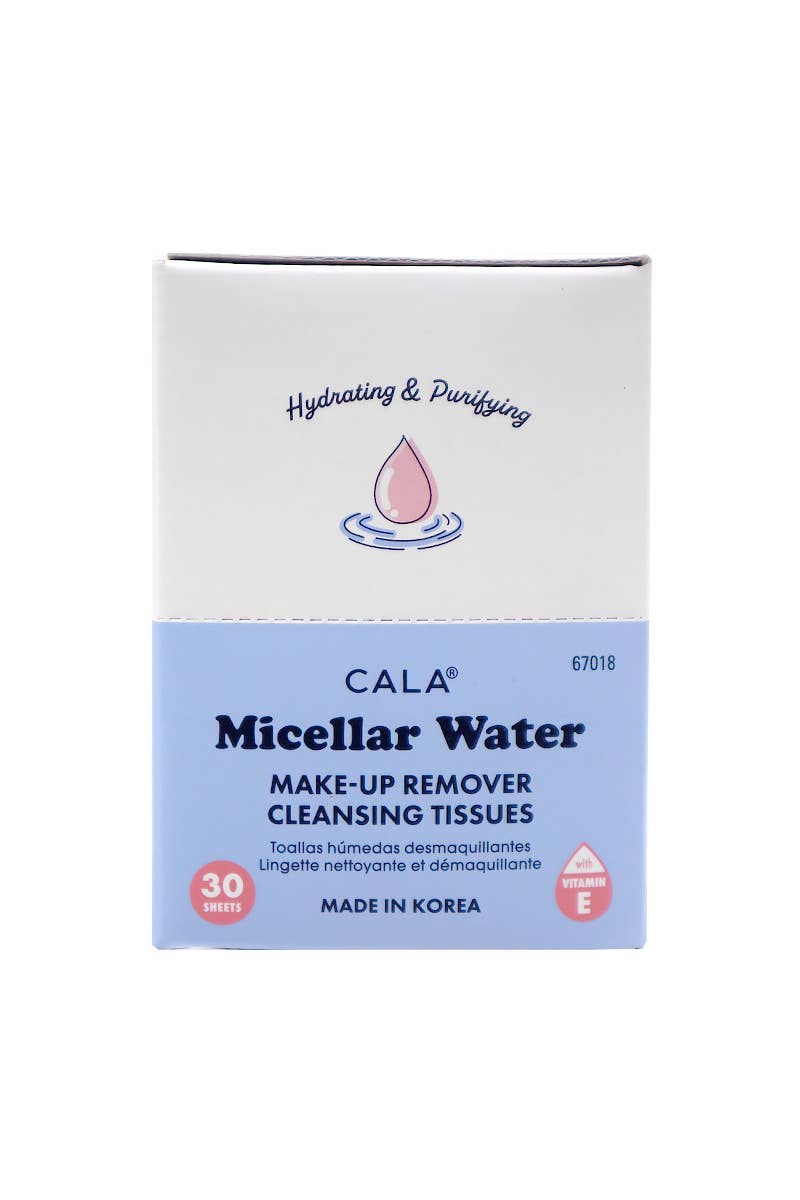 Makeup Remover Wipes 30 sheets Micellar Water
