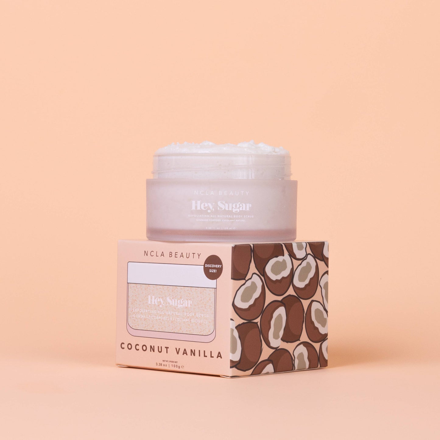 Hey, Sugar Body Scrub - Coconut Vanilla Discovery Size