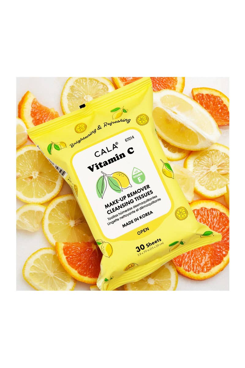 Makeup Remover Tissue 30 sheets Vitamin C