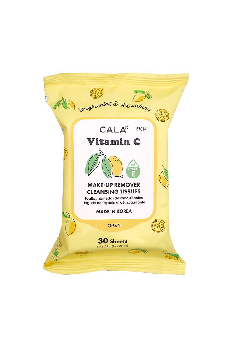 Makeup Remover Tissue 30 sheets Vitamin C