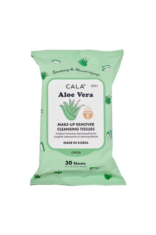 \Makeup Remover Wipese 30 sheets Aloe Vera