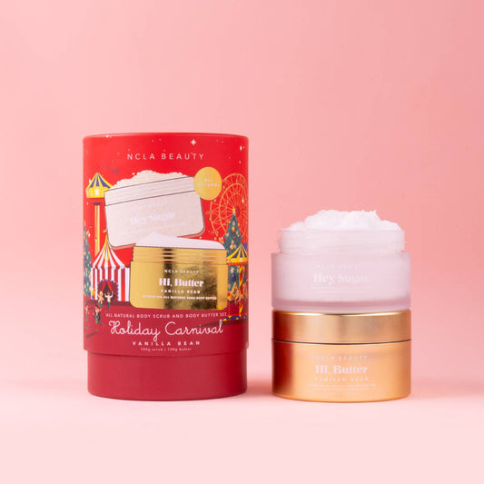 Holiday Carnival Body Scrub + Body Butter Holiday Gift Set