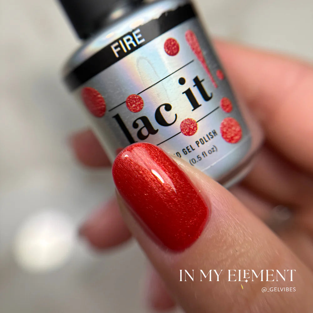 Lac it! Gel Polish | Fire (fiery copper)