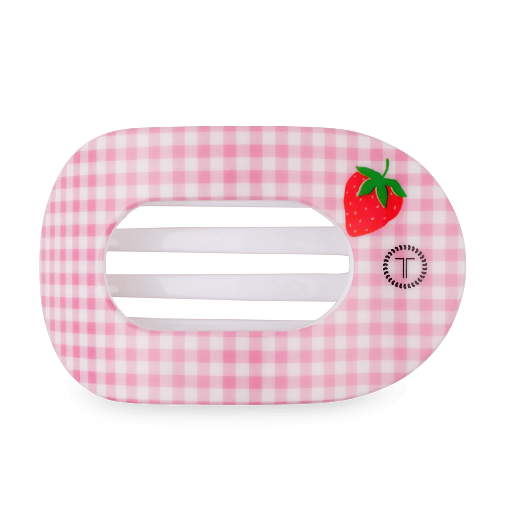 Handpicked Large Flat Round Hair Clip - Large
