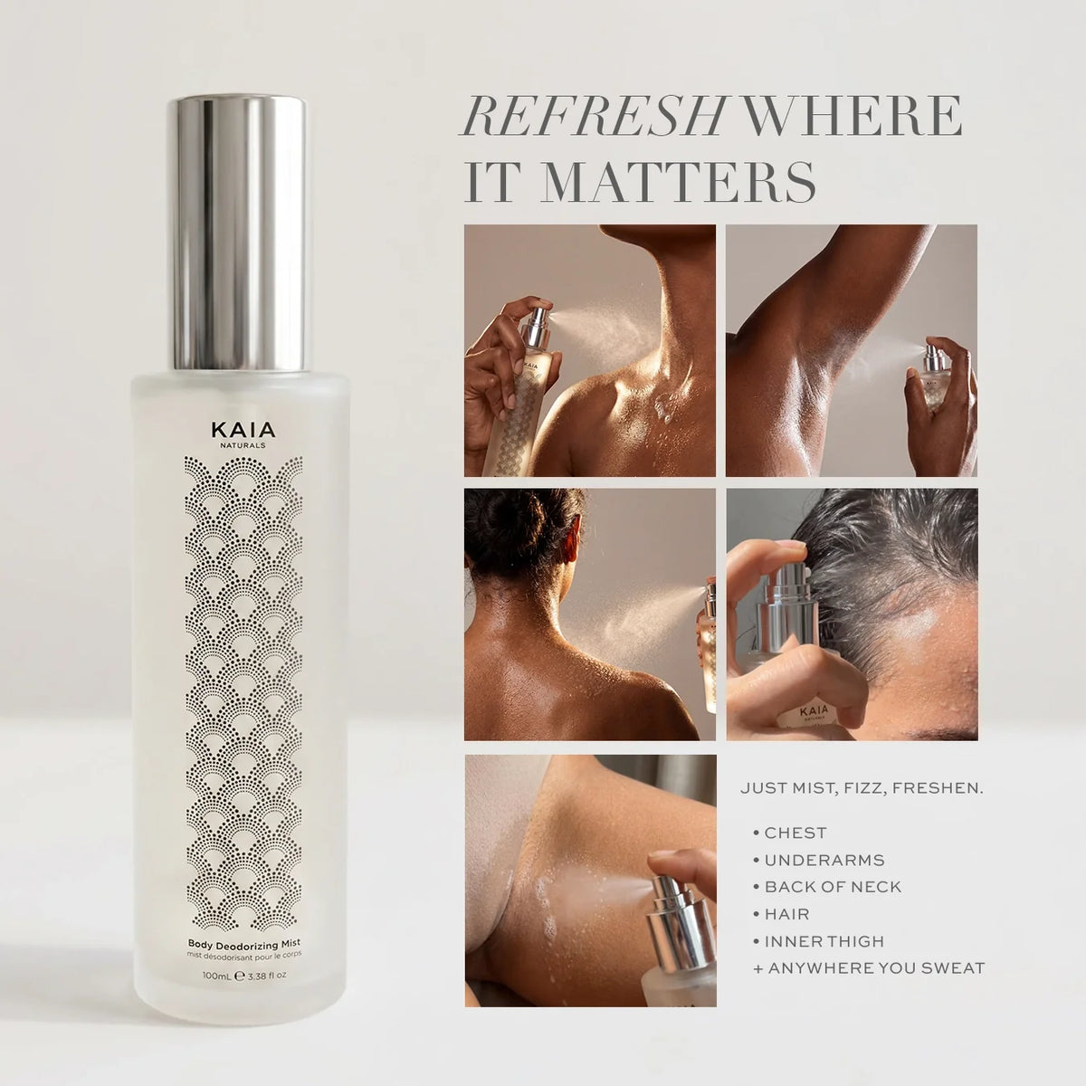 The Body Refresh - Alcohol-Free Body Mist