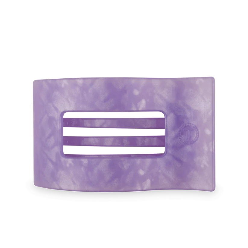 Lavender Mist Large Flat Rectangle Hair Clip