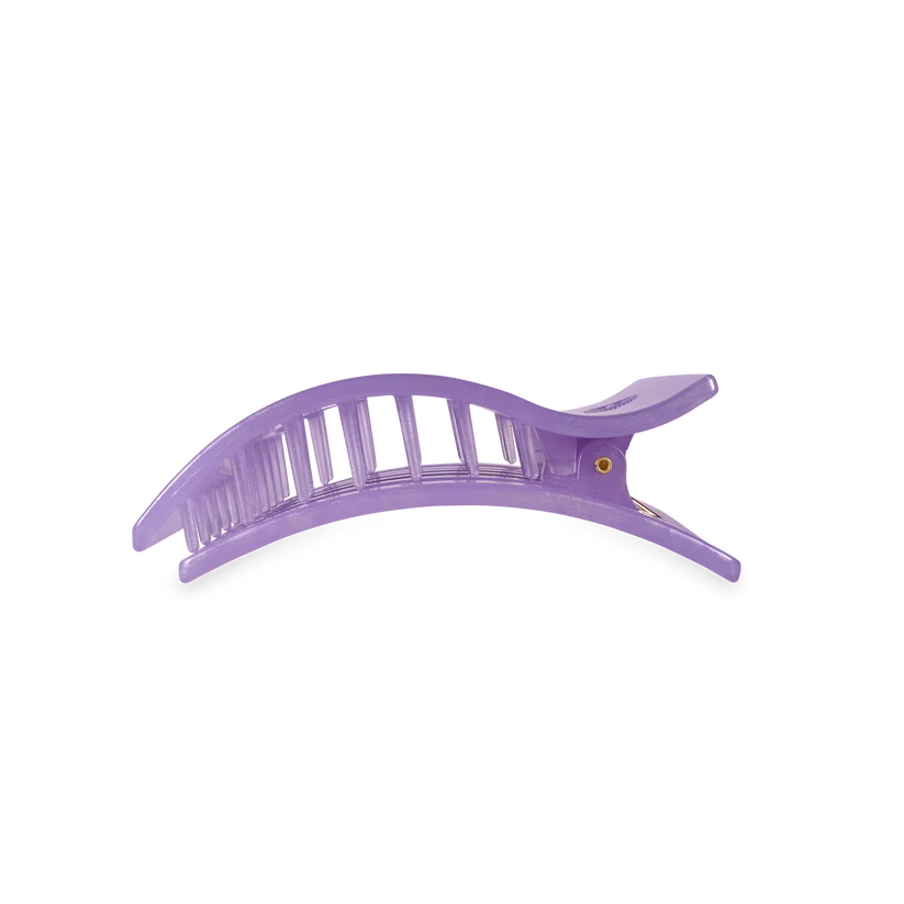 Lavender Mist Large Flat Rectangle Hair Clip