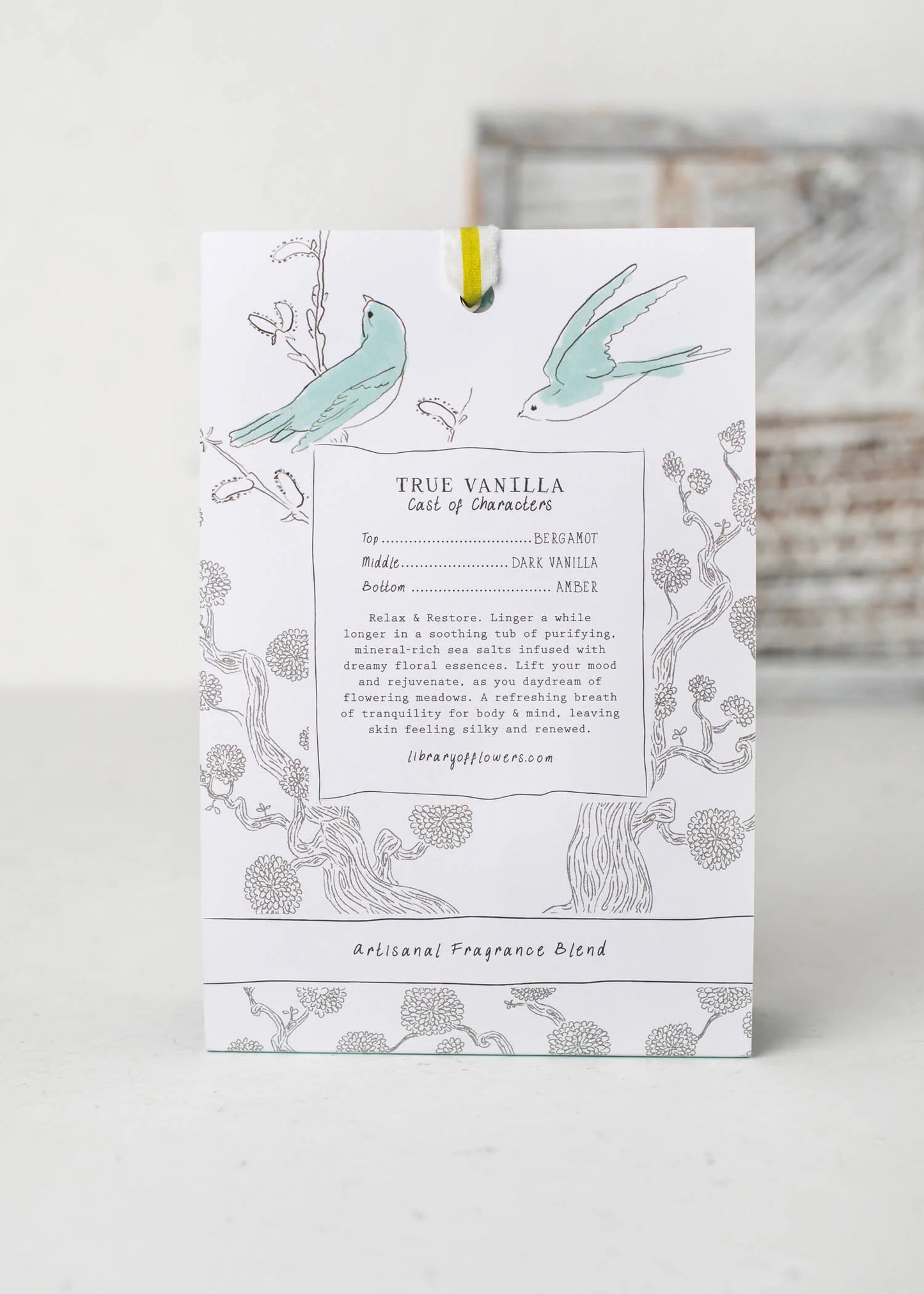 Library of Flowers True Vanilla Salts