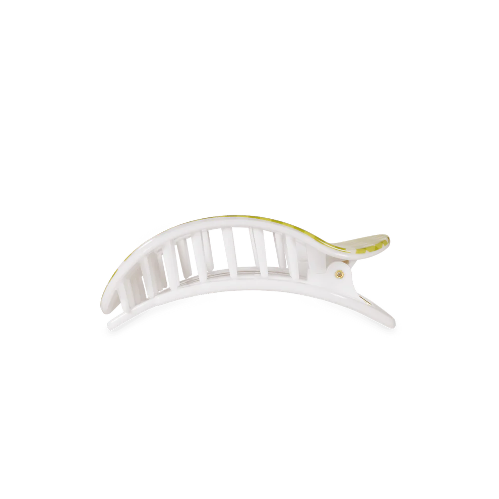 Locally Grown Small Flat Round Hair Clip