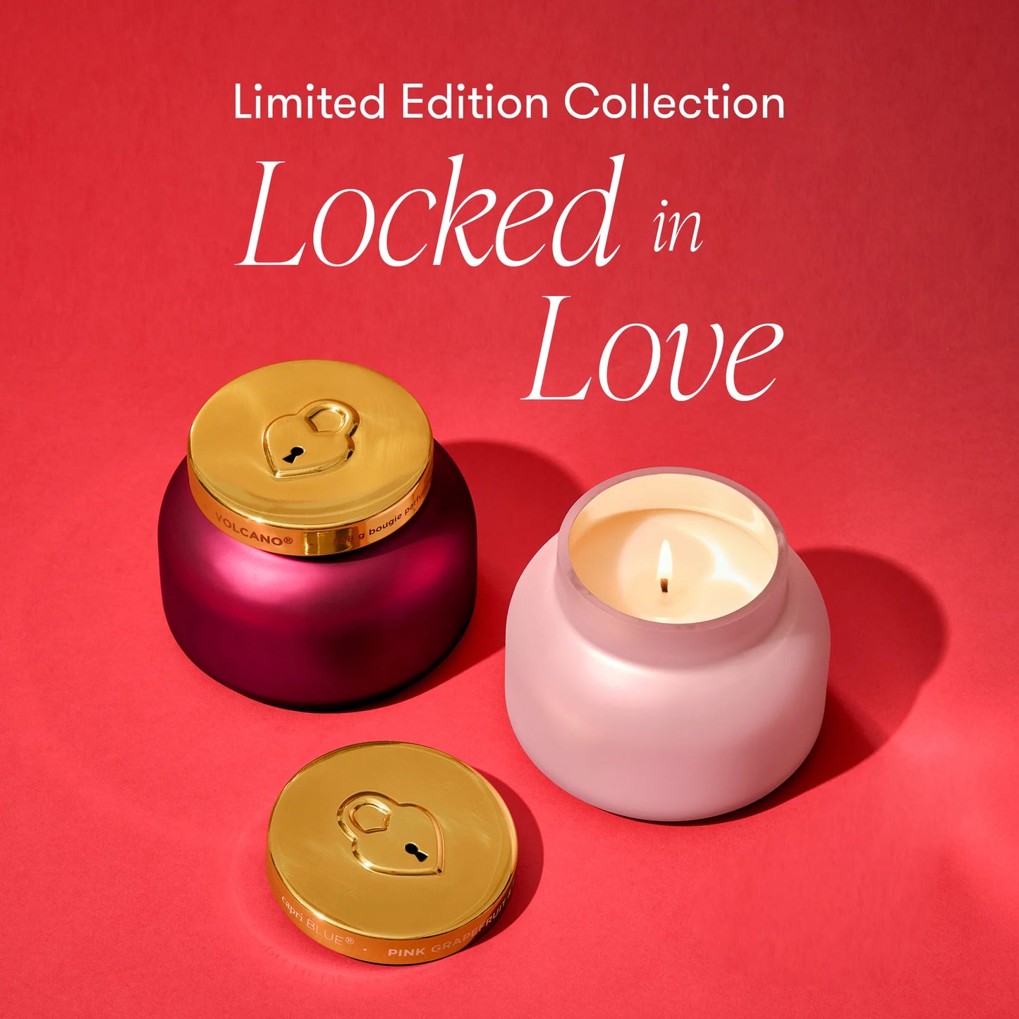 Volcano Locked in Love Signature Candle