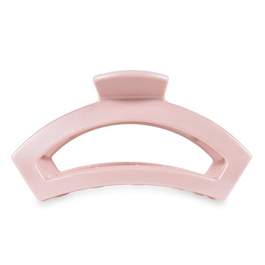 Open Pearly Pink Claw Hair Clip (4 Sizes)