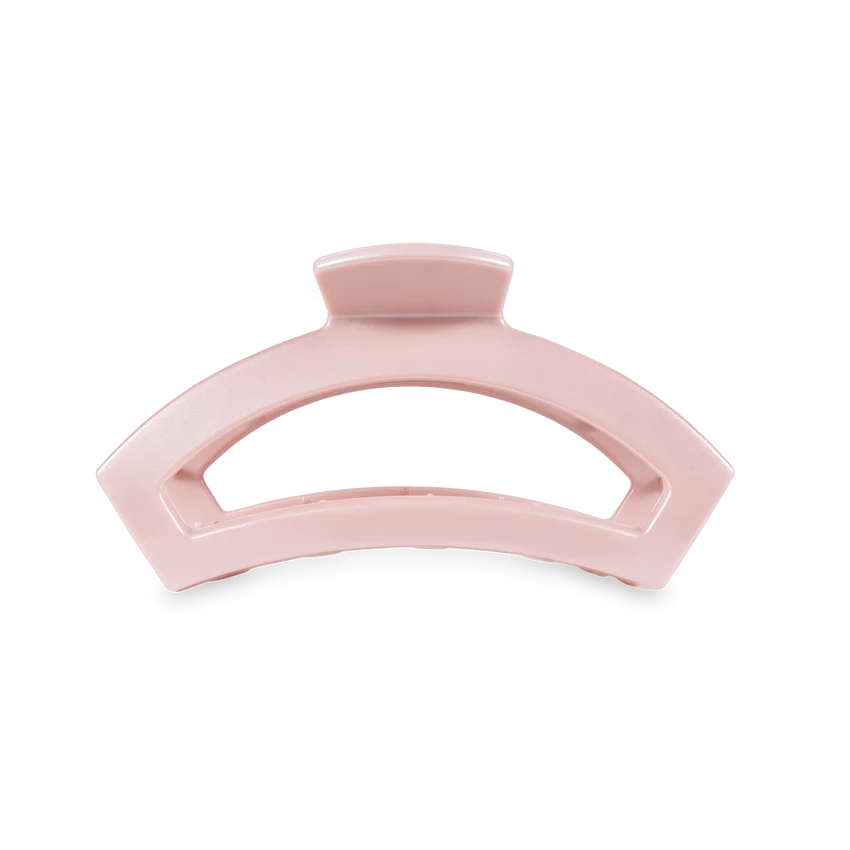 Open Pearly Pink Claw Hair Clip (4 Sizes)