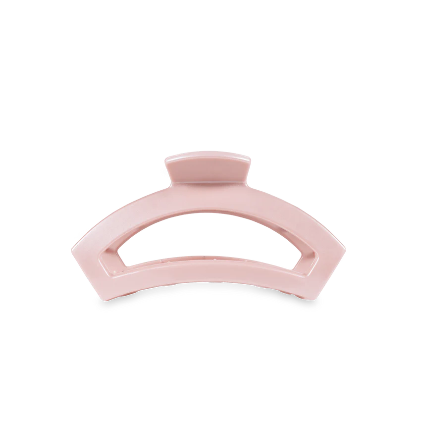 Open Pearly Pink Claw Hair Clip (4 Sizes)