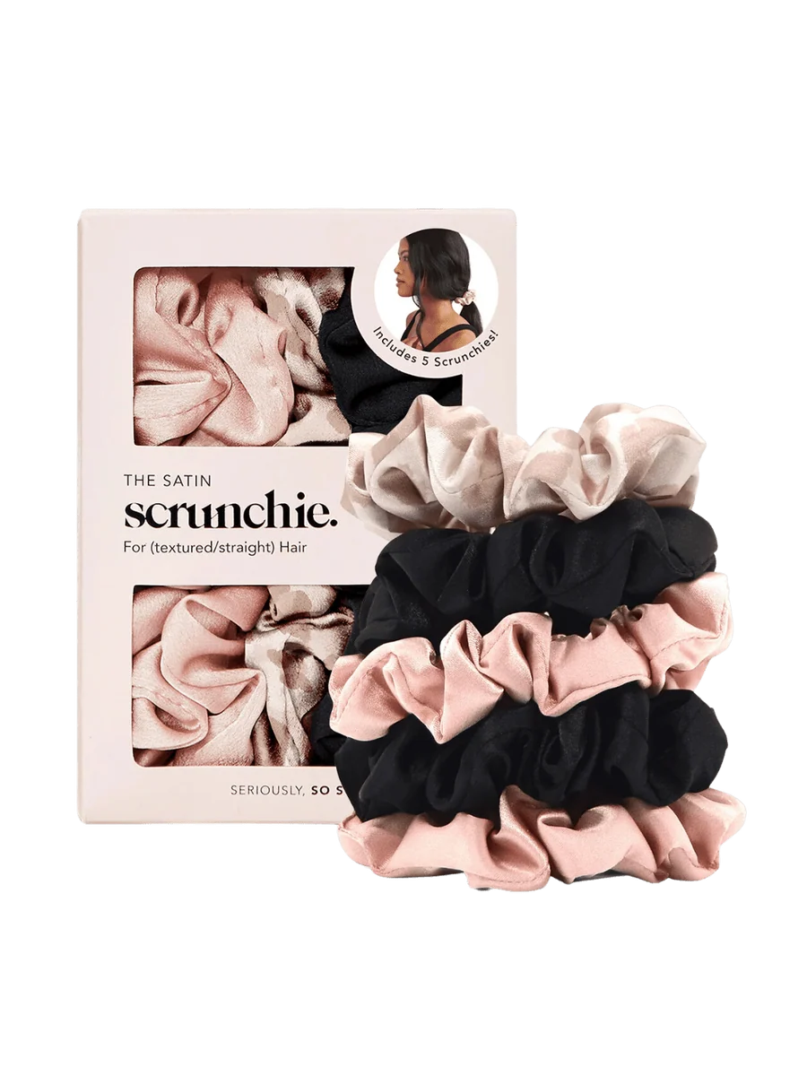 Assorted Satin Sleep Scrunchies