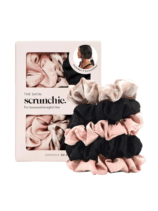 Assorted Satin Sleep Scrunchies