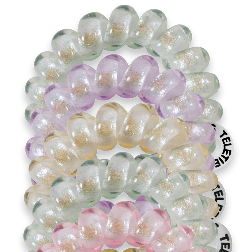 Shimmering Spring Tiny Hair Ties