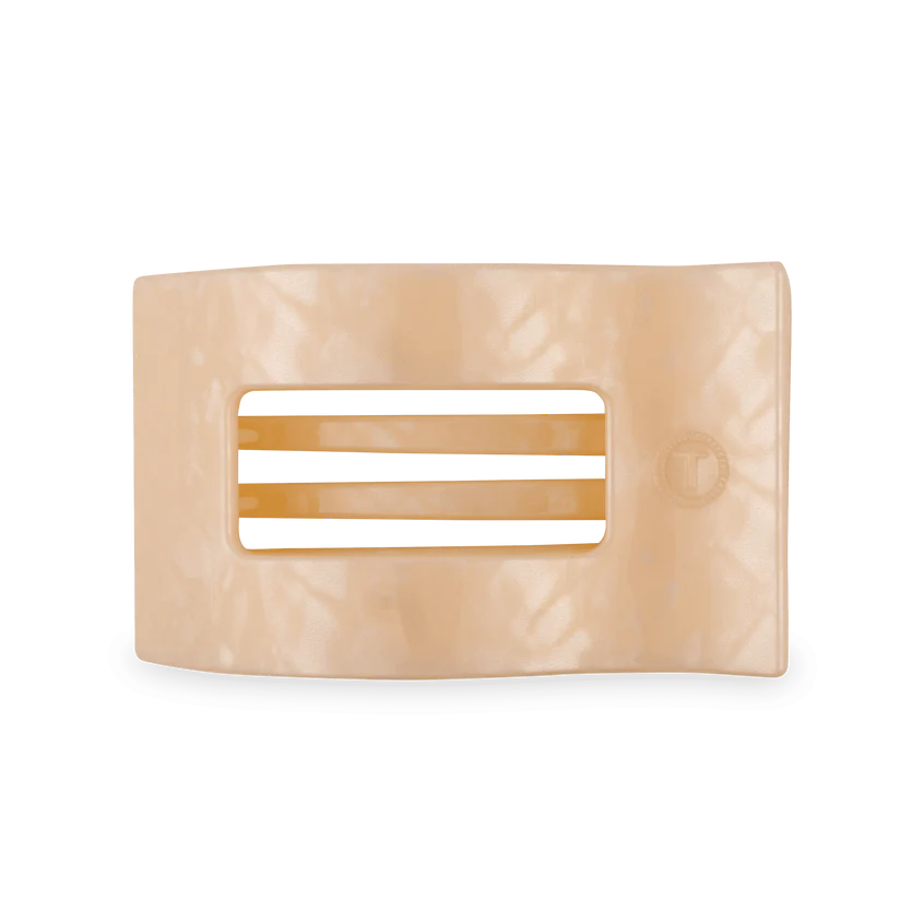 Soft Surf Flat Rectangle Hair Clip
