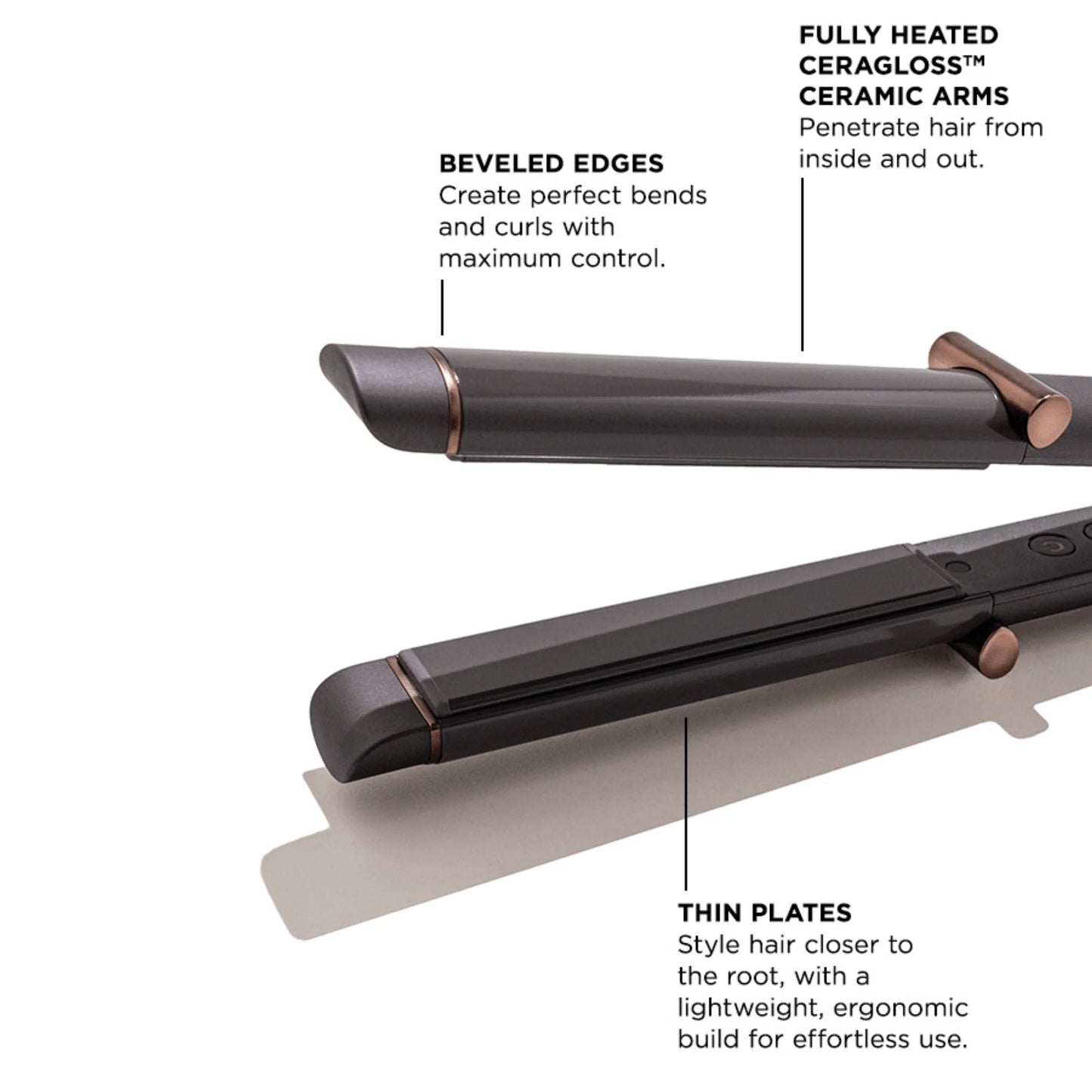 Curling Straightener, 2-in-1 Styling Iron