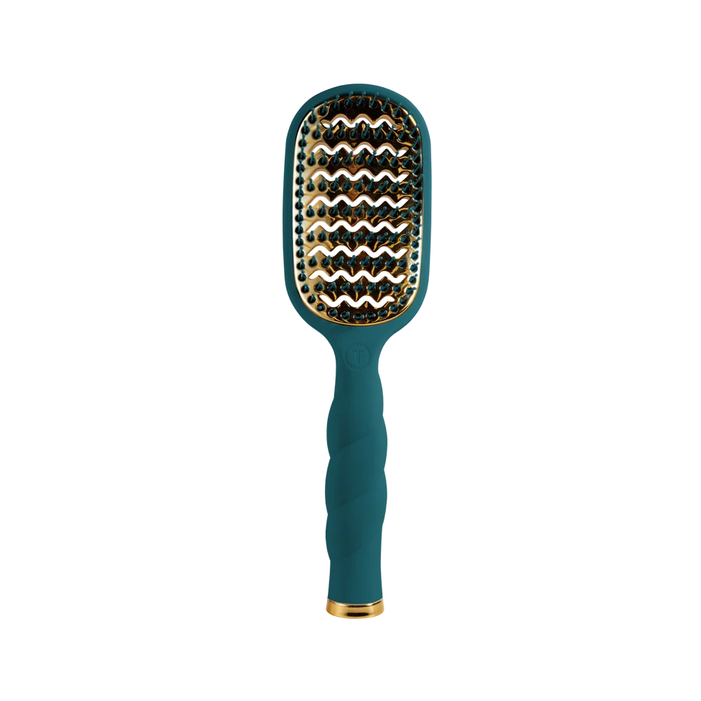 Vented Hair Brush - Teal With It