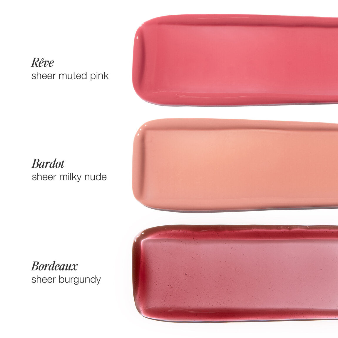 The Lip Edit Deluxe Tinted Lip Oil Trio