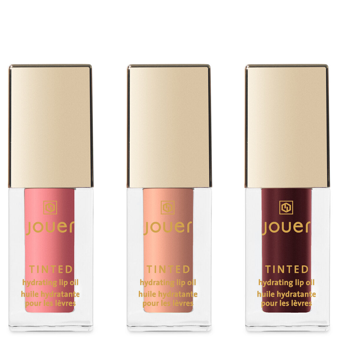 The Lip Edit Deluxe Tinted Lip Oil Trio