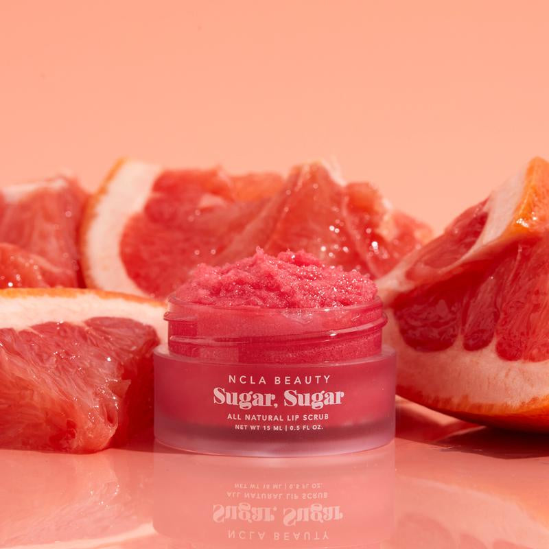 Pink Grapefruit 100% Natural lip scrub