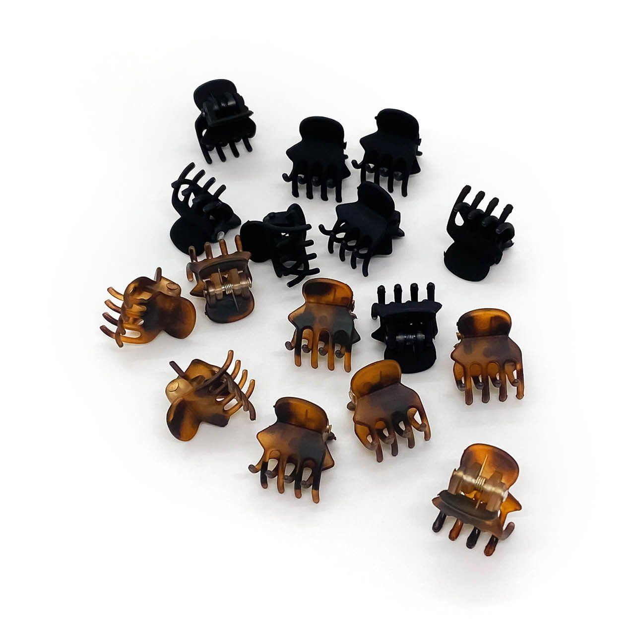 Mini Classic Claw Clips 16pc - Recycled Plastic