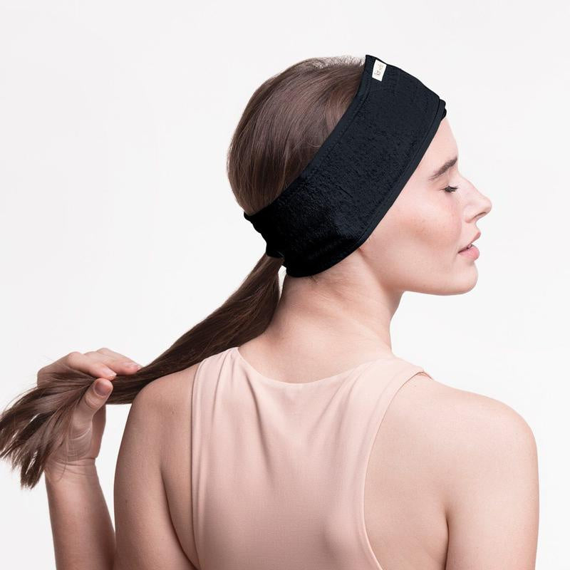 Eco-Friendly Spa Headband - Black