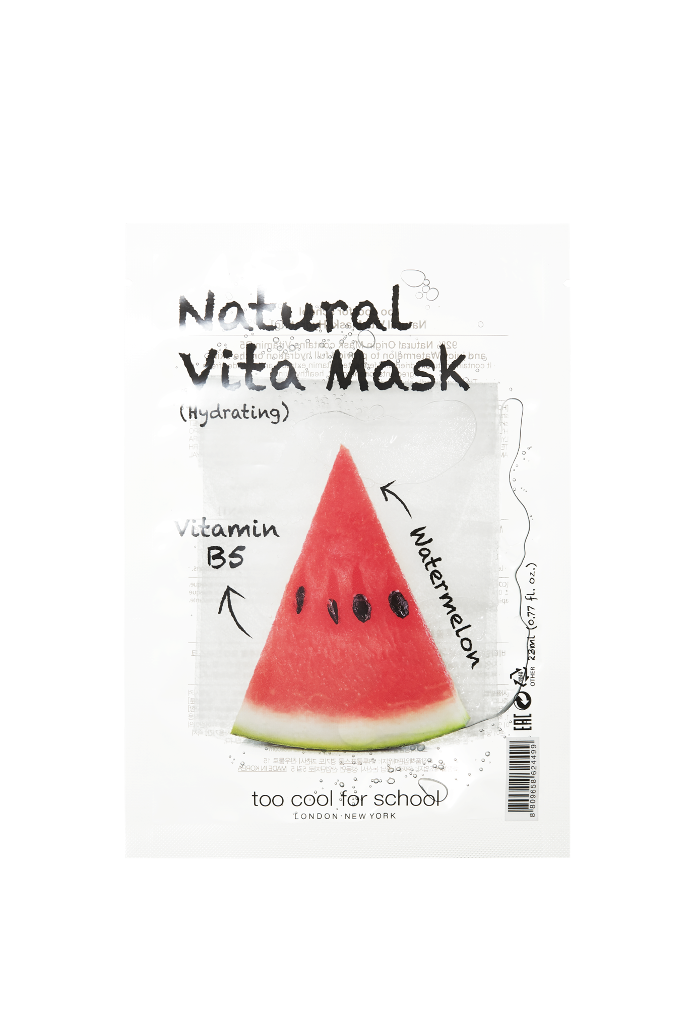 Natural Vita Mask Hydrating (Watermelon)