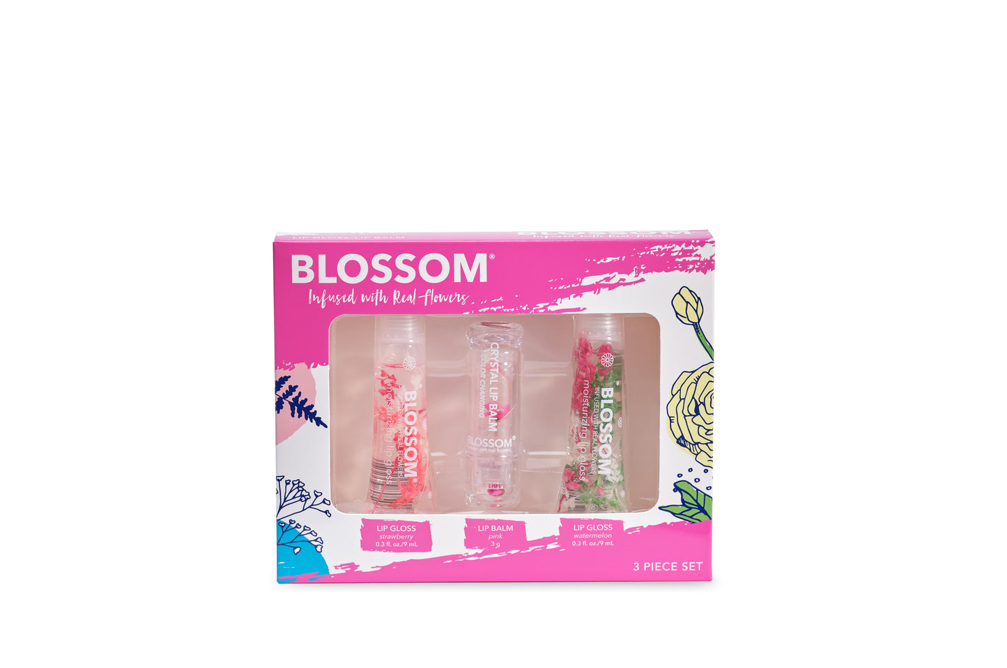 Blossom Three Lip Set