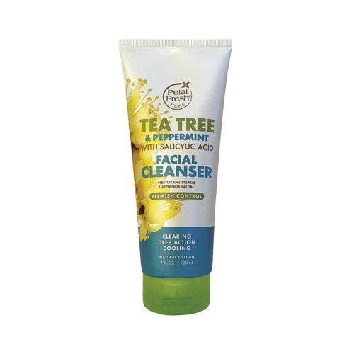 Petal Fresh Pure Facial Cleanser - Tea Tree + Peppermint Blemish Control