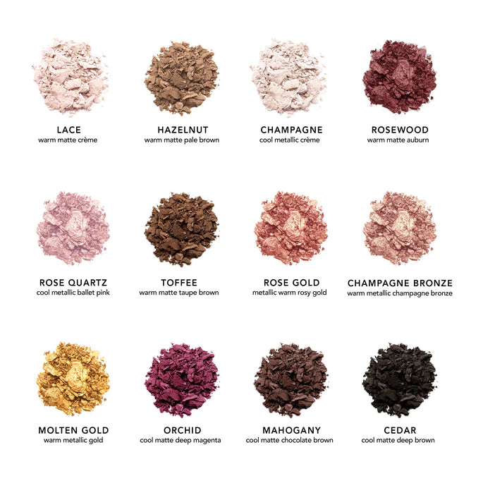 Rose Gold Matte & Shimmer Palette