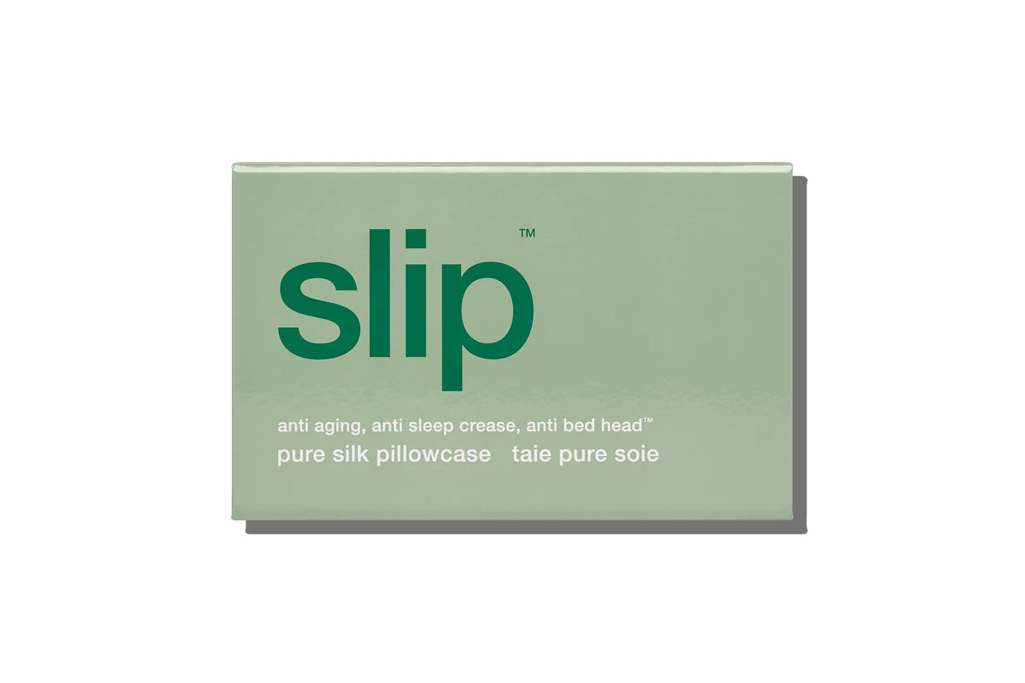 Slip Pistachio silk zippered pillowcase | two sizes