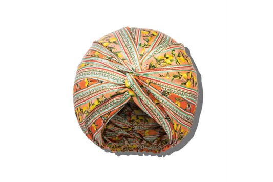 Slip Pure Silk turban - Portofino