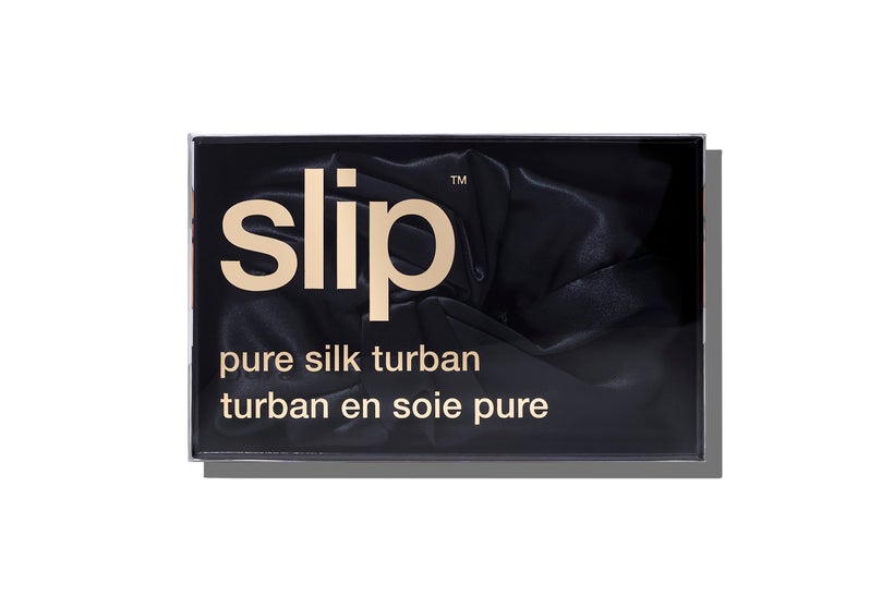 Pure Silk Turban - Black