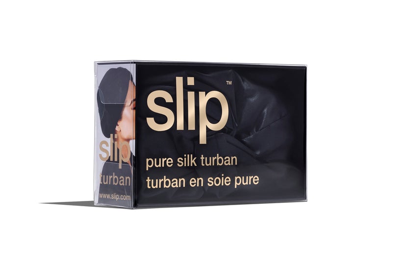 Pure Silk Turban - Black