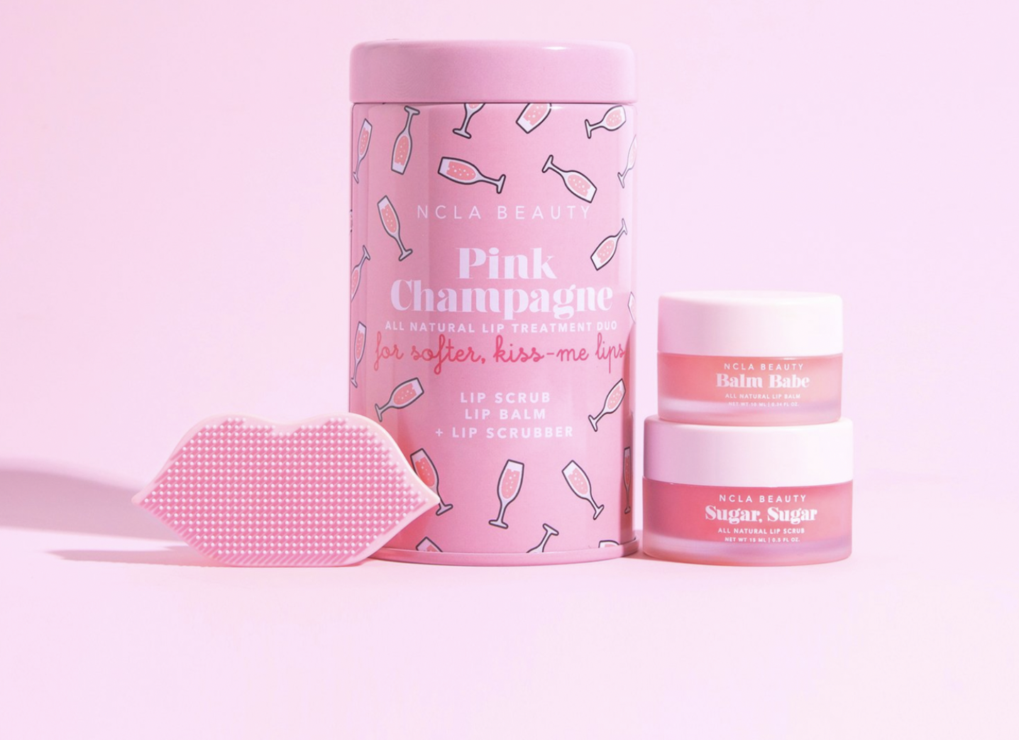 Pink Champagne Lip Care Duo