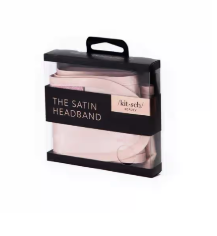 Satin Sleep Headband - Blush