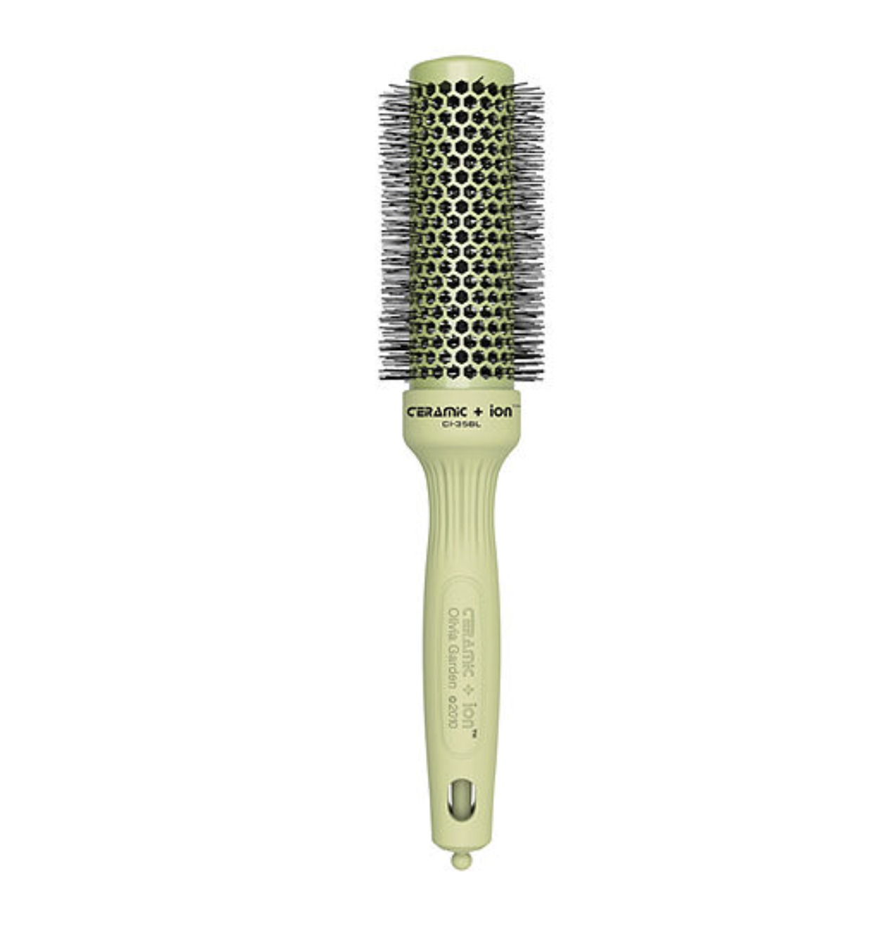 Olivia Garden Ceramic + Ion Thermal Ci-35 Round Brush Blossom