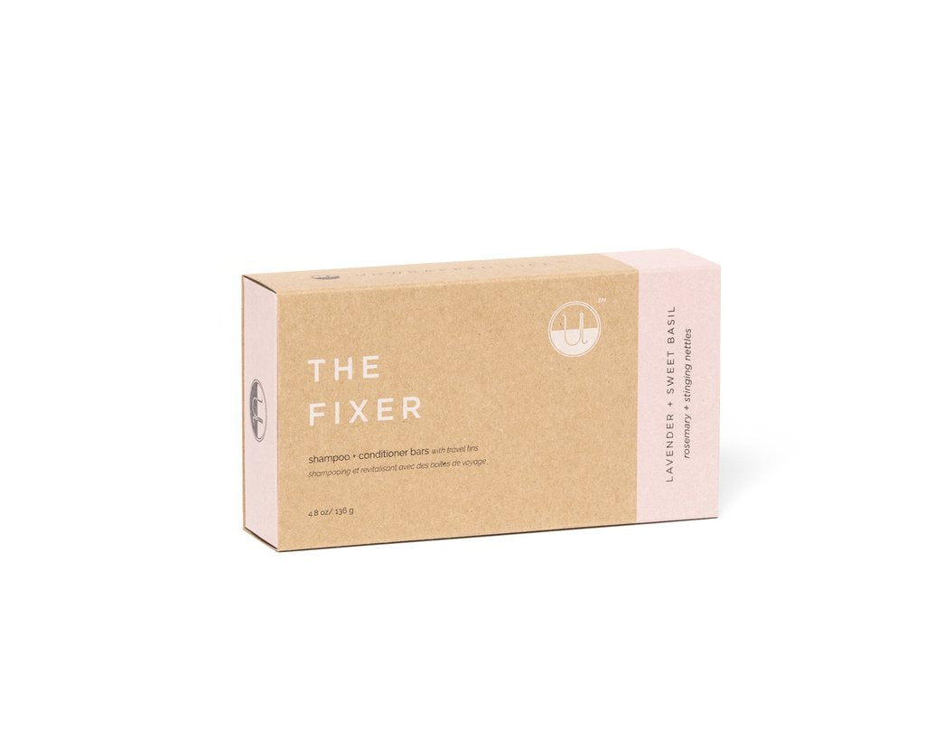 The Fixer Shampoo + Conditioner Travel Pack Niche Beauty